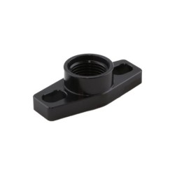 TS-0804-1010 Turbosmart Billet Turbo Drain adapter with Silicon O-ring. 38 - 44mm slotted hole centre/small frame universal fit.