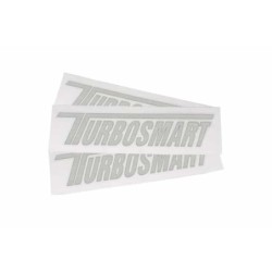 TS-9007-1021 Turbosmart TS Car Decal - White 200mm x 45mm