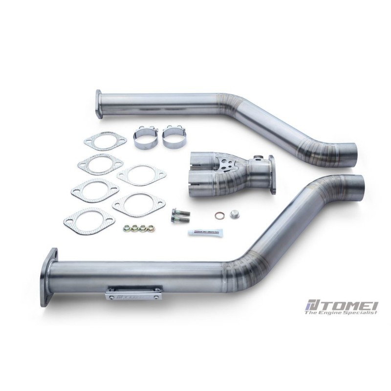 TB6110-NS21A TOMEI FULL TITANIUM Y SHAPE MID PIPE KIT EXPREME Ti Q50/Q60