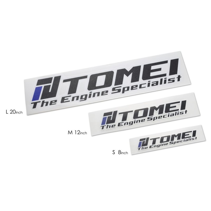 TG201C-0000A TOMEI STICKER ENGINE SPECIALIST 2016 20inch DIE CUT BLACK L