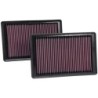 33-2445 K&N Replacement Air Filter