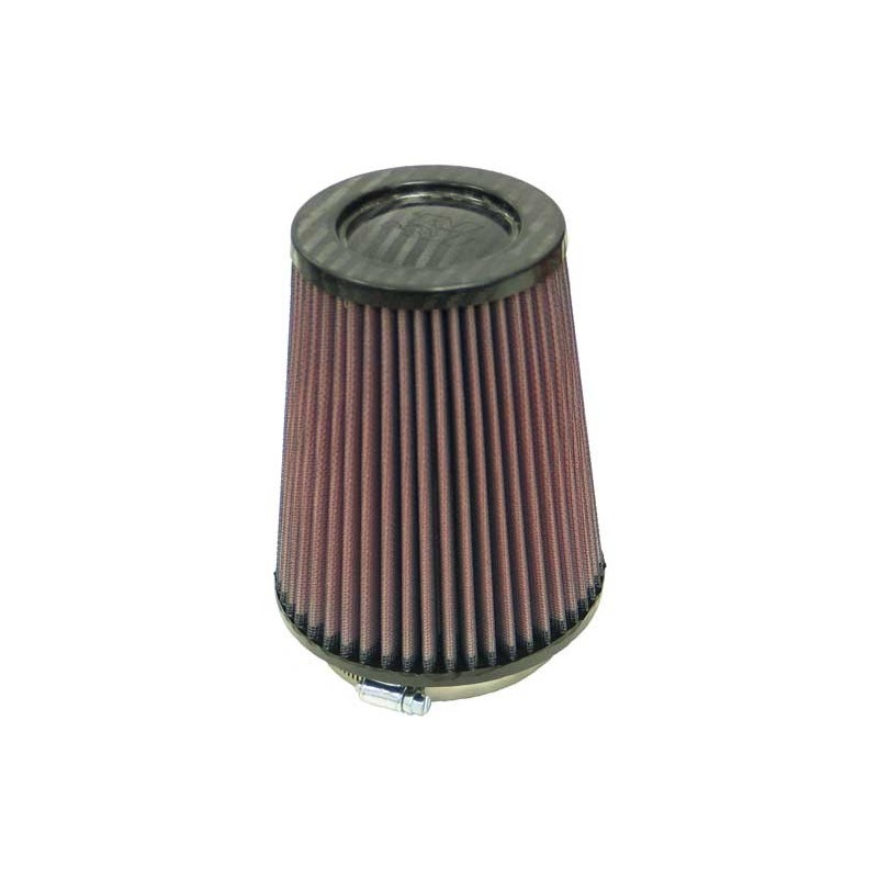 RP-4980 K&N Universal Air Filter - Carbon Fiber Top