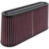 RP-5105 K&N Universal Air Filter - Carbon Fiber Top and Base