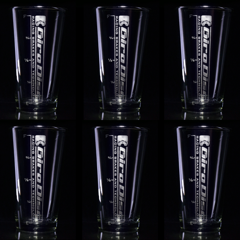 PG6 - GiroDisc Pint Glasses