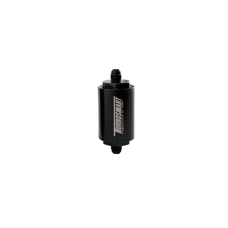 TS-0402-1130 Turbosmart FPR Billet Fuel Filter 10um AN-6 - Black