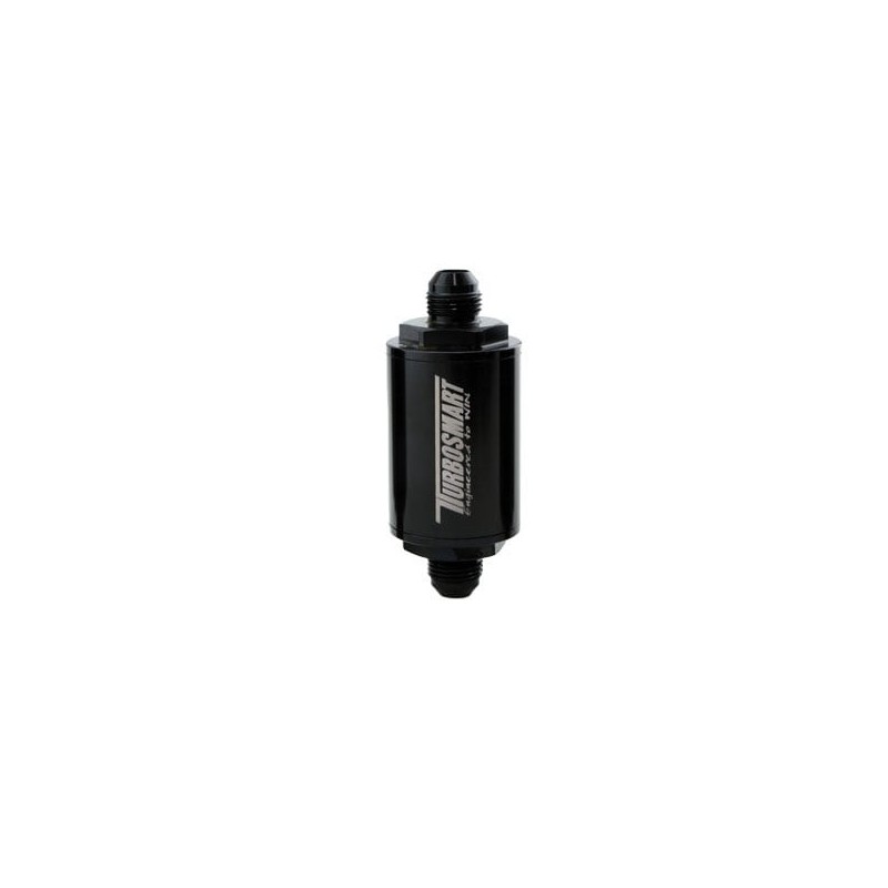 TS-0402-1131 Turbosmart FPR Billet Fuel Filter 10um AN-8 - Black