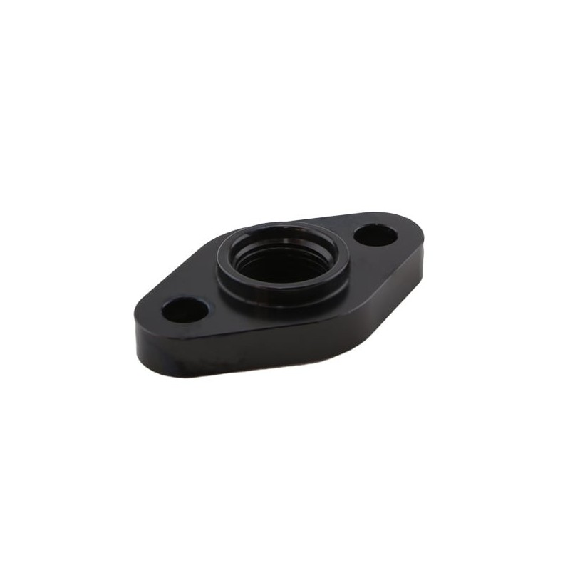 TS-0804-1012 Turbosmart Billet Turbo Drain adapter with Silicon O-ring. 52.4mm mounting hole center/Large frame universal fit.