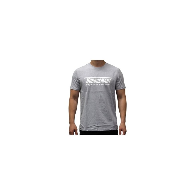 TS-9003-1055 Turbosmart TS Shirt Basic Grey - S